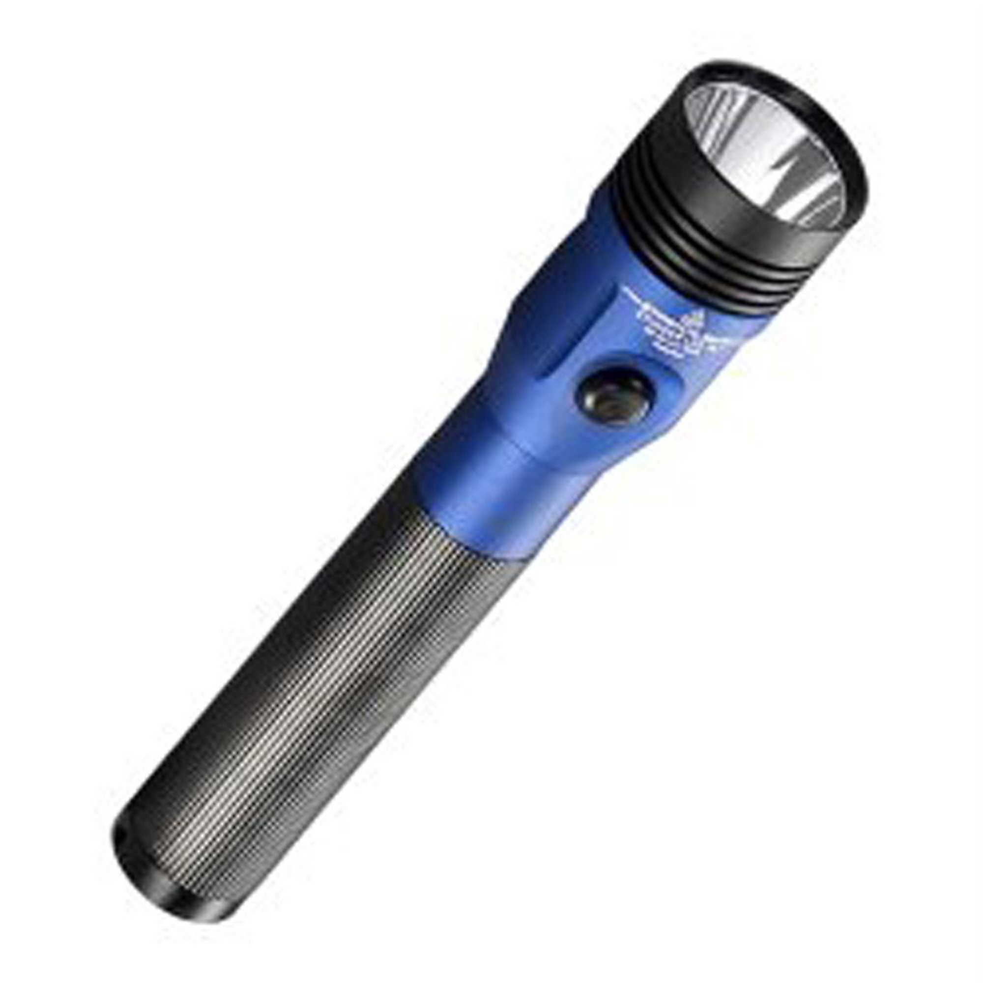 Streamlight Stinger LED HL Rechargeable Flashlight — 800 Lumens, 120V AC/12V DC PiggyBack Smart Charge, Blue, Model# STL75476